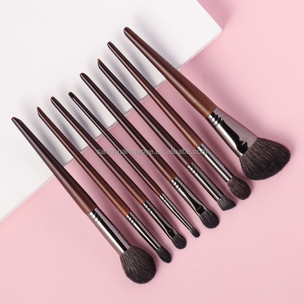 Natural Goat Hair Brush Set